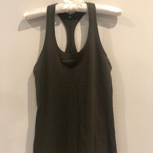 Lululemon Olive Green Cool Racerback Tank